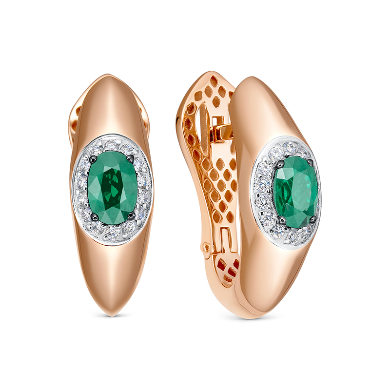 Серьги Золото 585 Артикул д3202151р
