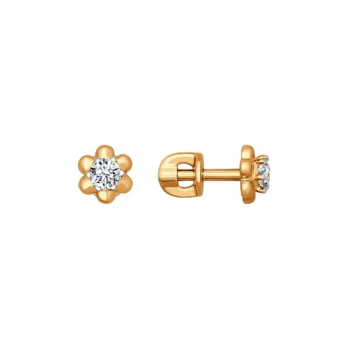 Серьги Золото 585 Артикул 026767
