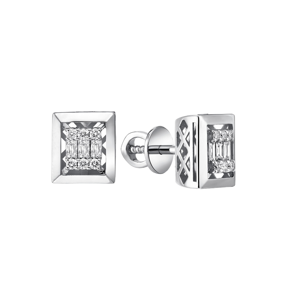 Серьги Золото 585 Артикул 09-P0526-03-001-07-03