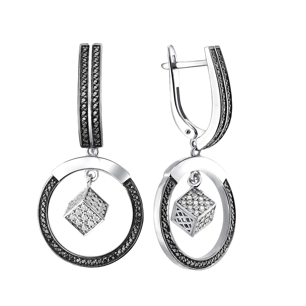 Серьги Золото 585 Артикул 02-P0260-03-040-07-04
