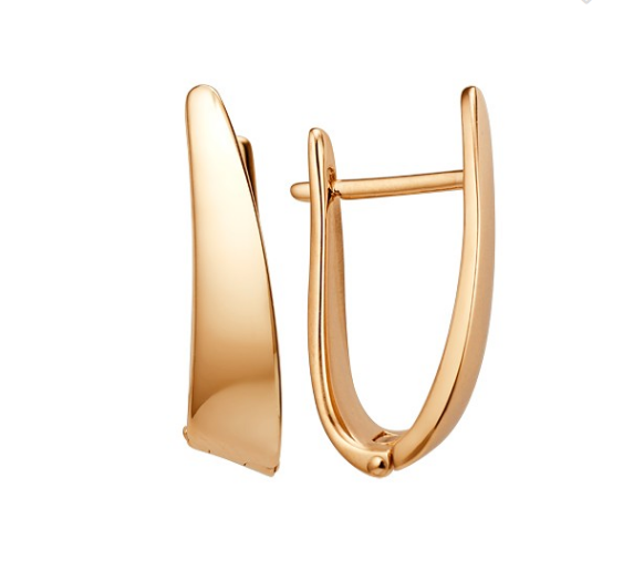 Серьги Золото 585 Артикул 002972-1000