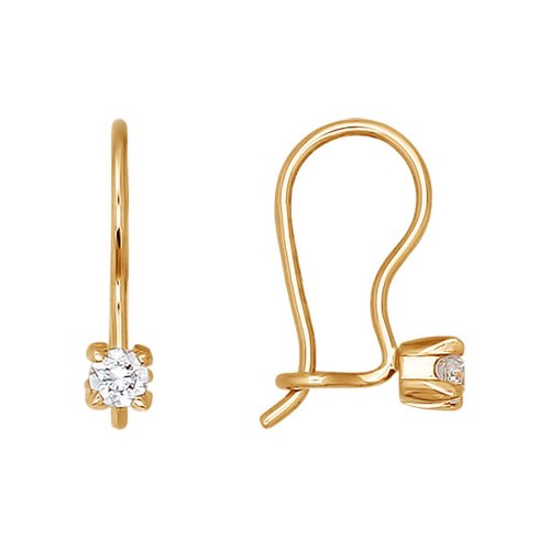 Серьги Золото 585 Артикул 020596