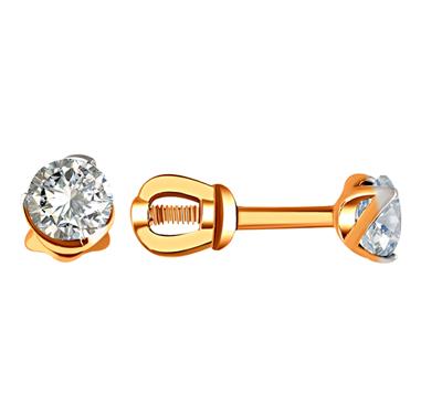 Серьги Золото 585 Артикул 2126631010