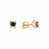 Серьги Золото 585 Артикул 22559-102