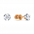 Серьги Золото 585 Артикул 5-3533-103-2К