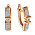 Серьги Золото 585 Артикул 02-P0584-01-106-01-01