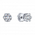 Серьги Золото 585 Артикул 025796